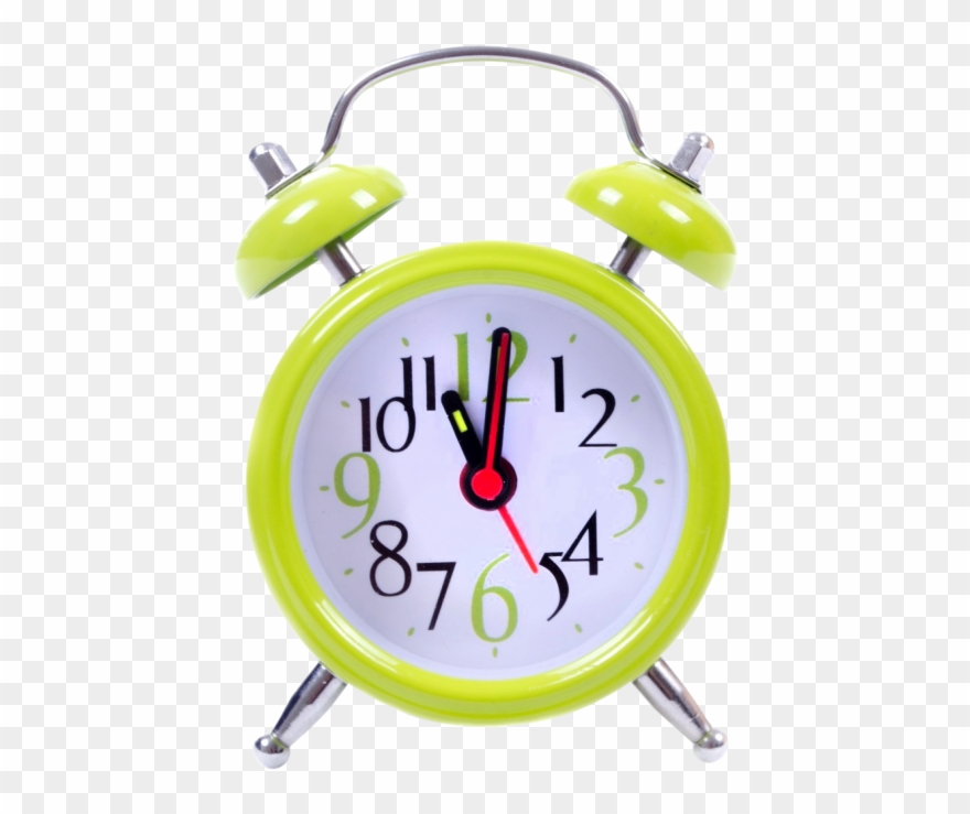 Alarm Png Image Pngpix Download - Quartz Twin Bell Alarm Clock With Light (1h58) - Green Clipart