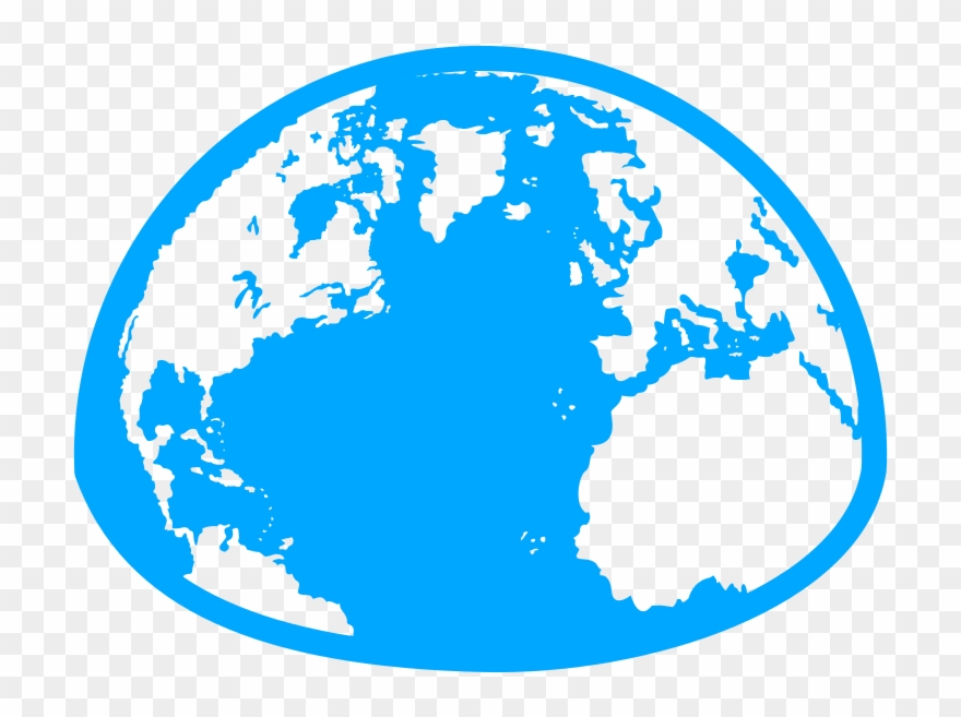 Northern Hemisphere Icon - Finance & Development, June 1990 Clipart