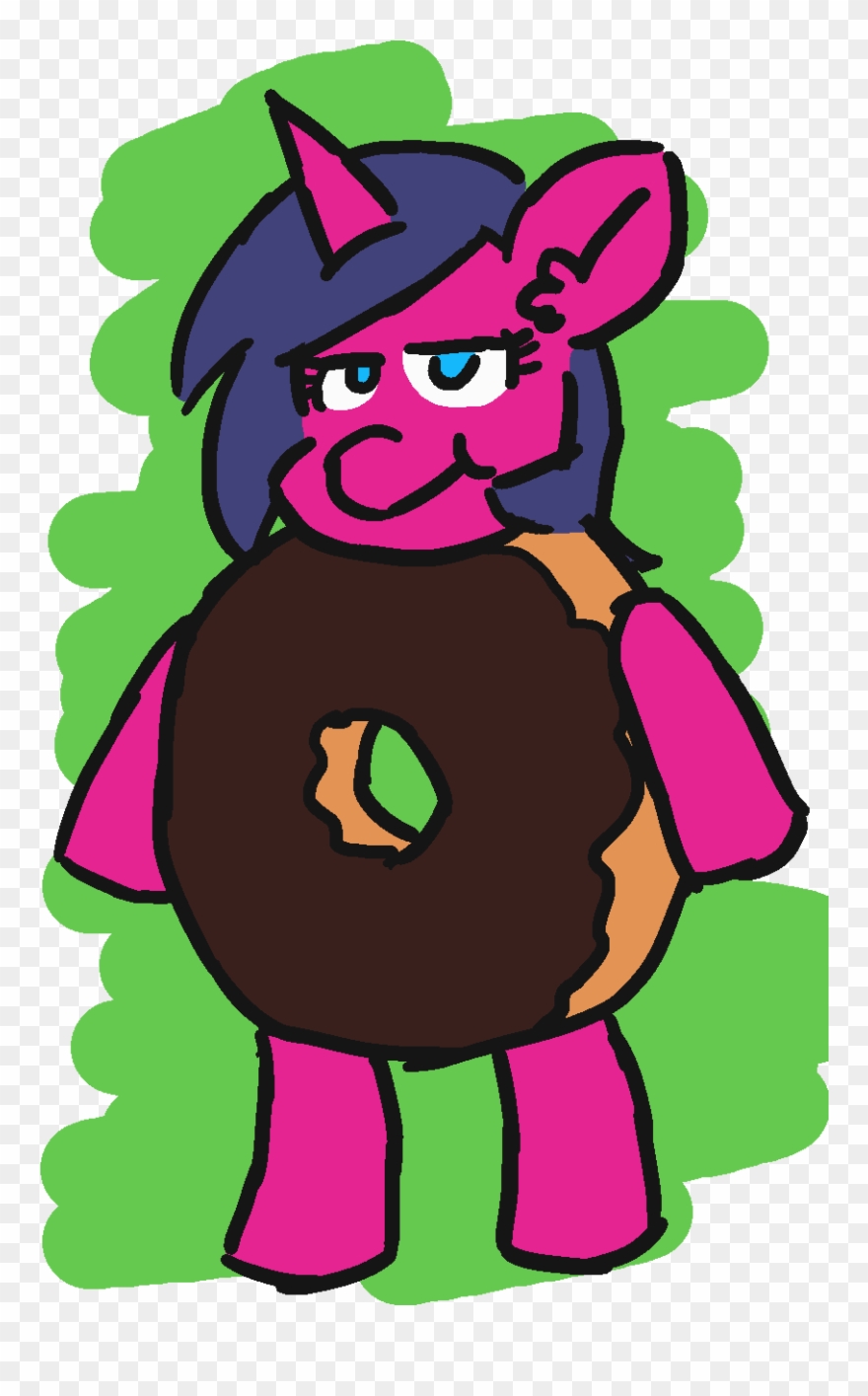 Threetwotwo32232, Bipedal, Clothes, Costume, Donut, - Cartoon Clipart