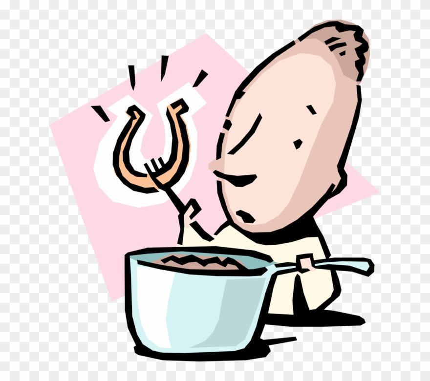 Vector Illustration Of Potluck Idiom Businessman With - Clip Art - Png Download