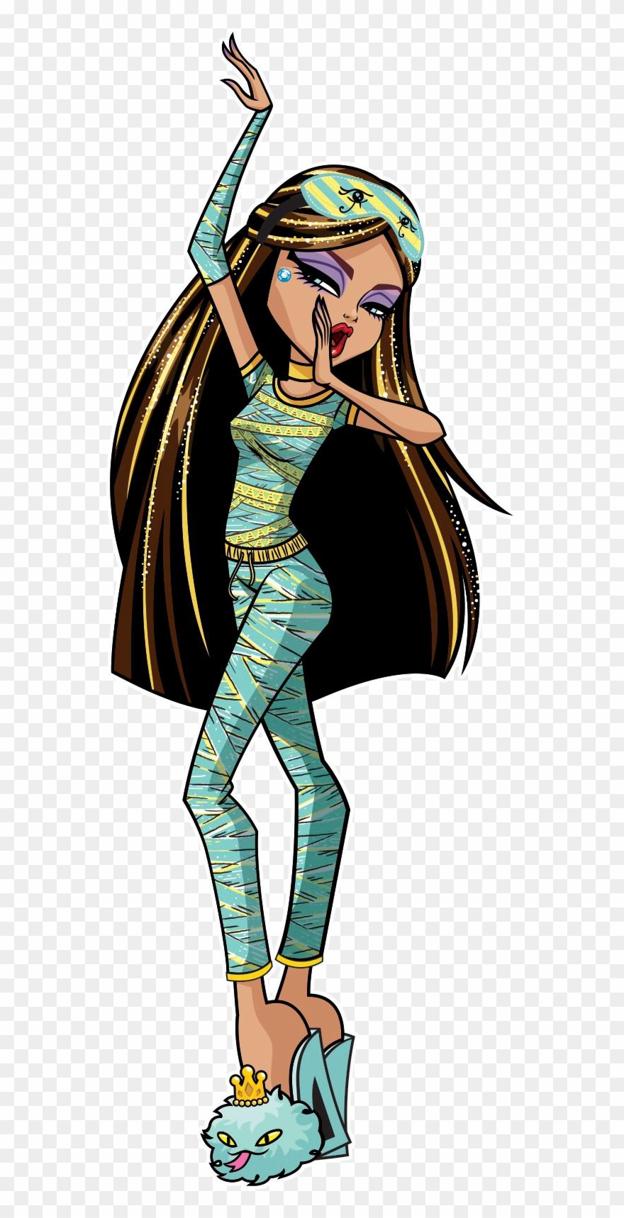 Monster High By Airi Monster High Stuff, Love Monster, - Cleo De Nile Dead Tired Clipart