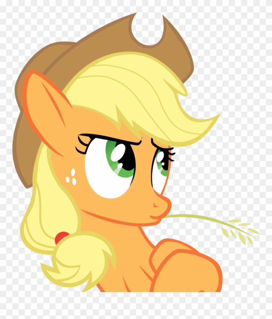 Whatever Tickles Your Possum Sugarcube - My Little Pony Applejack Cara Clipart