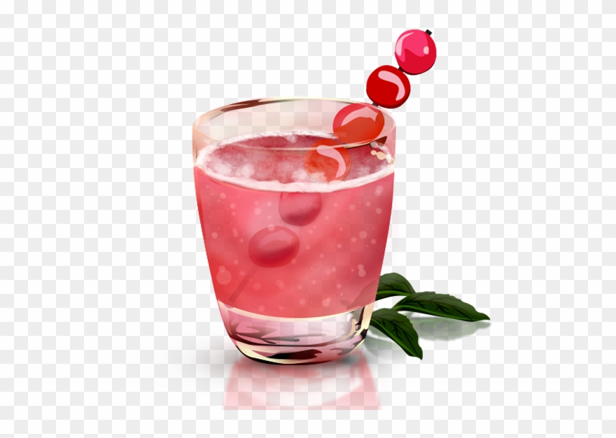 Cranberry Pinot Noir Spritzer - Spritzer Clipart