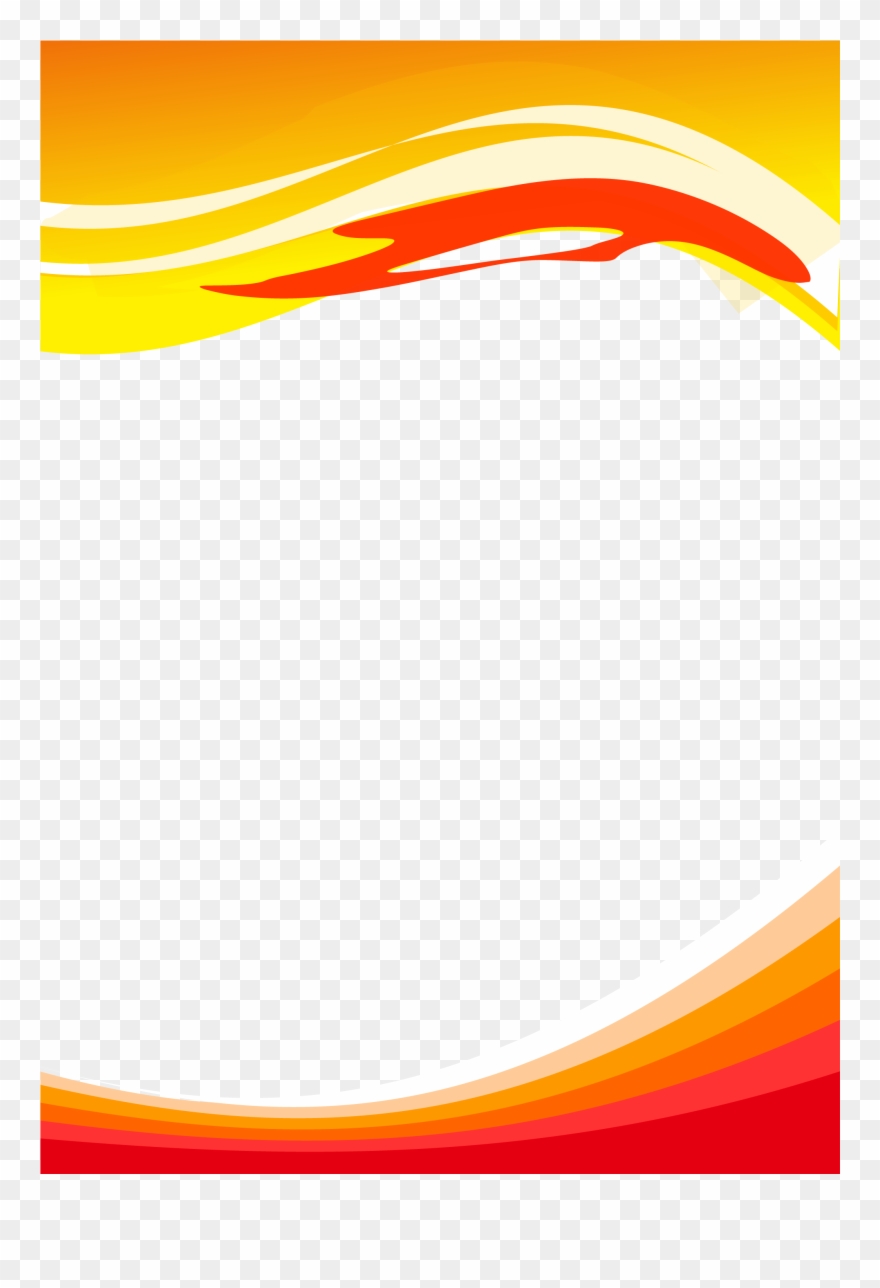 Download Copywriting Plate Copywriter - Yellow And Red Wave Png Clipart