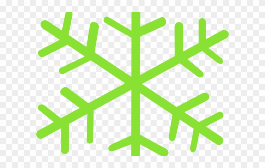 Original - Red Snowflake Clipart - Png Download