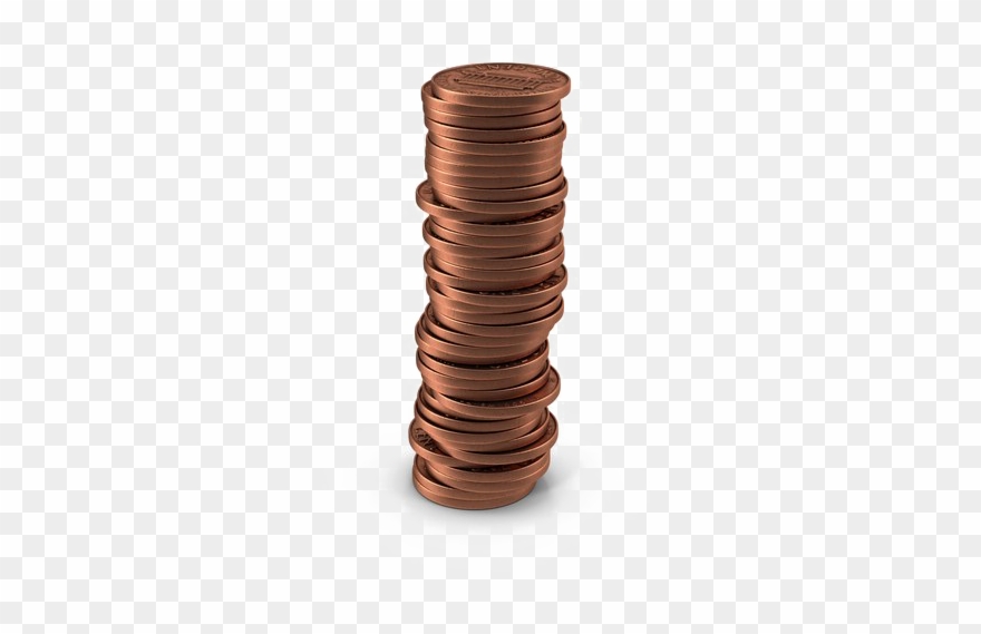 Penny Png Download Free Png Penny Png Pic Dlpng - Stack Of Pennies Png Clipart