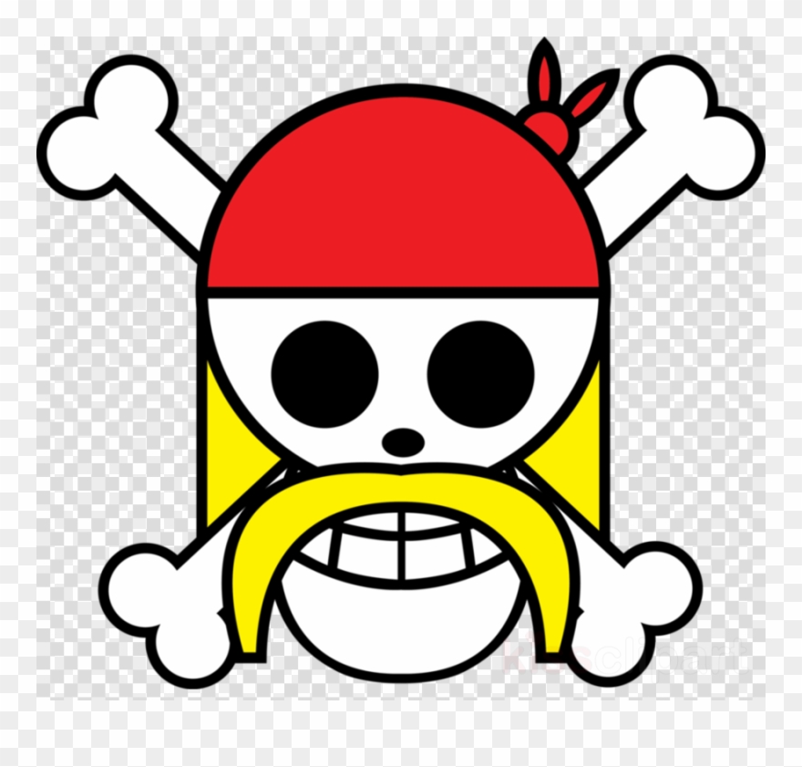 Luffy Clipart Monkey D - One Piece Jolly Roger - Png Download