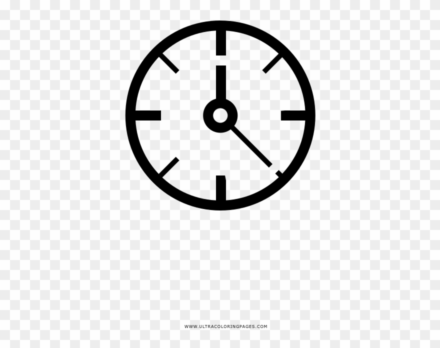 Clock Coloring - Lacoste White And Green Lacoste Watch Clipart