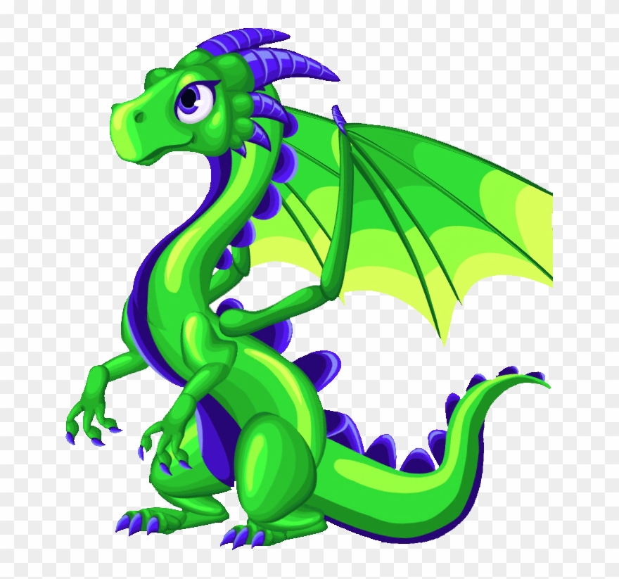 Little Dragon Clipart Mythical Creature - Clip Art - Png Download