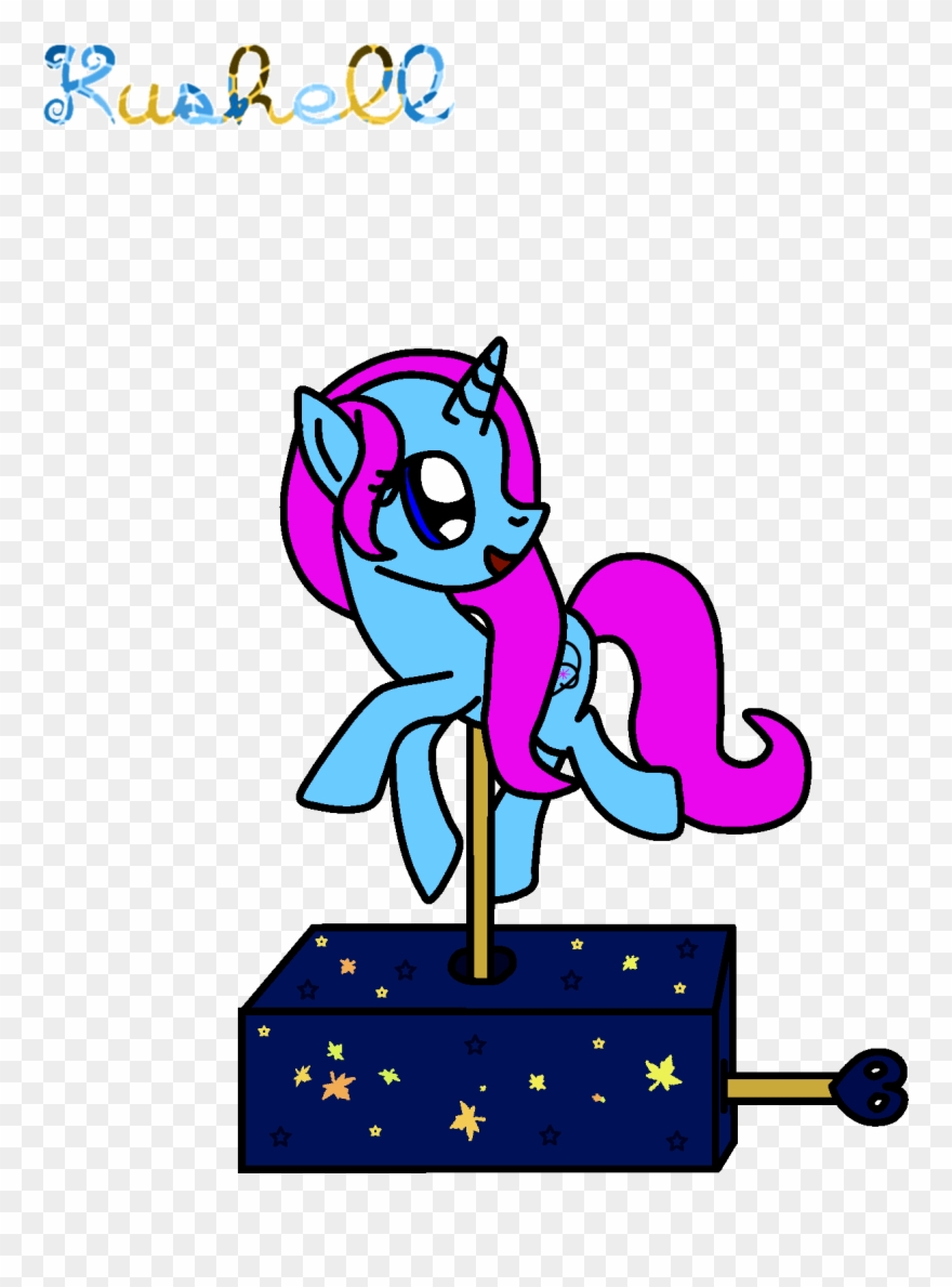 Created Ych Number Pony A Pixel By - Music Box Gif Clipart - Png Download
