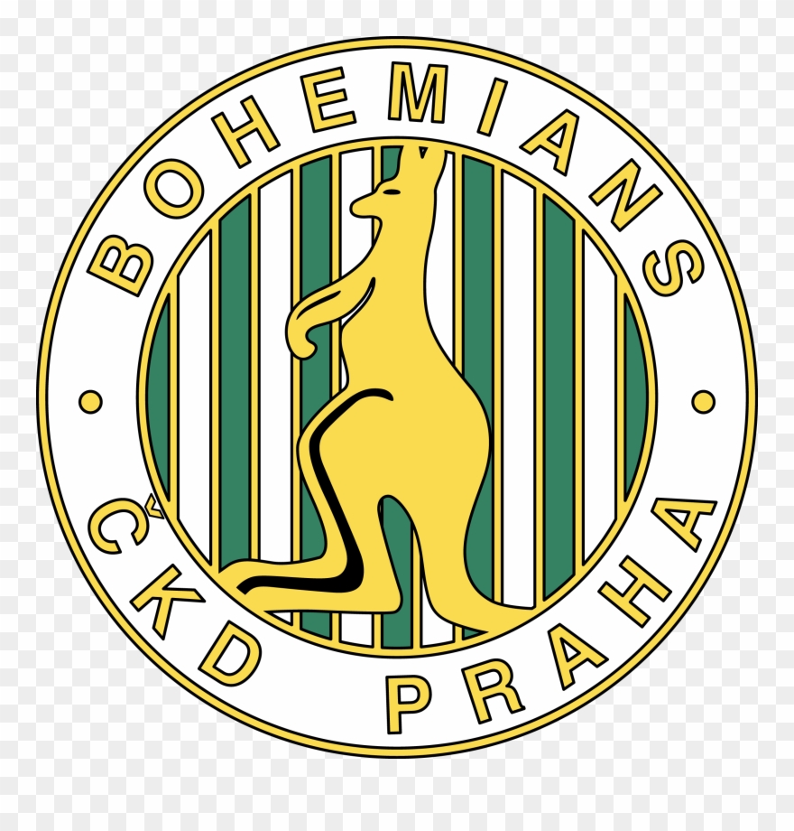 Ckd Bohemians Praha Crests, Badges, Soccer, Futbol, - Bohemians 1905 Clipart