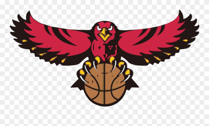 Los Angeles Clipart Eagle - Logo Atlanta Hawks - Png Download