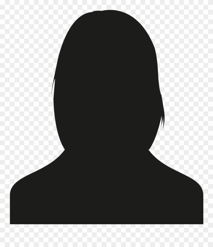 Jane Doe - Female Silhouette Clipart