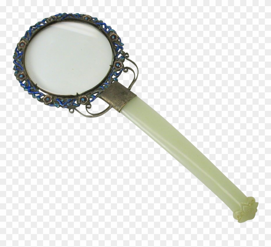 Vintage Magnifying Glass Png - Circle Clipart