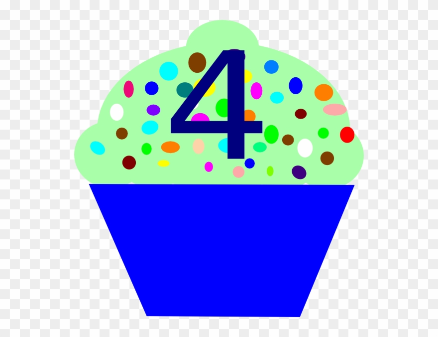 Cupcake 4 Clipart - Png Download