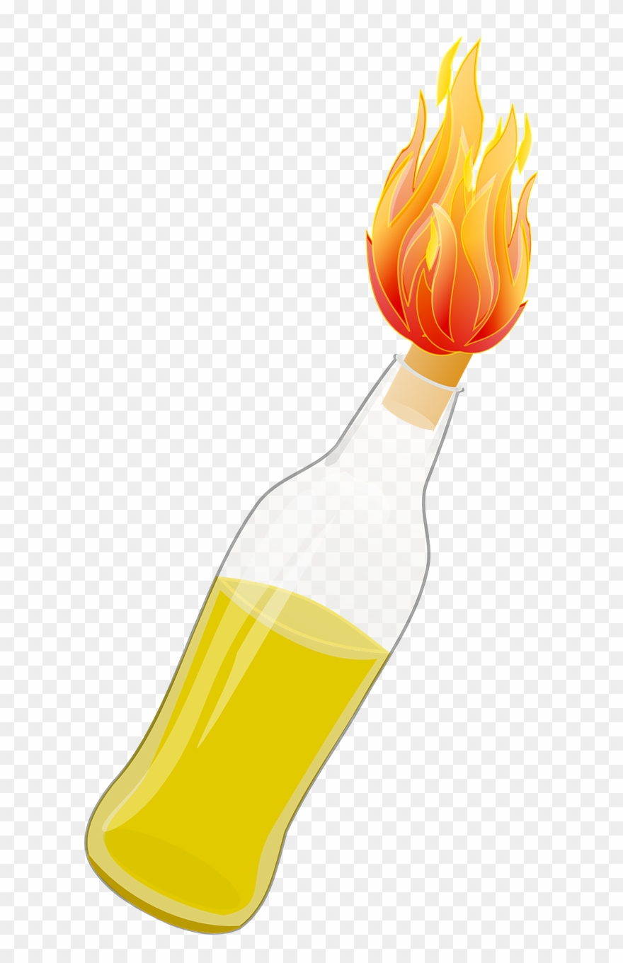 Clipart Molotov Cocktail - Png Download