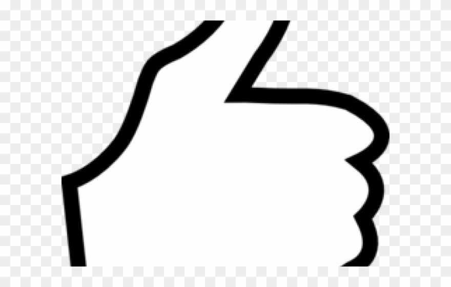 Black And White Cliparts Free Download Clip Art Carwad - Thumbs Up Icon White - Png Download