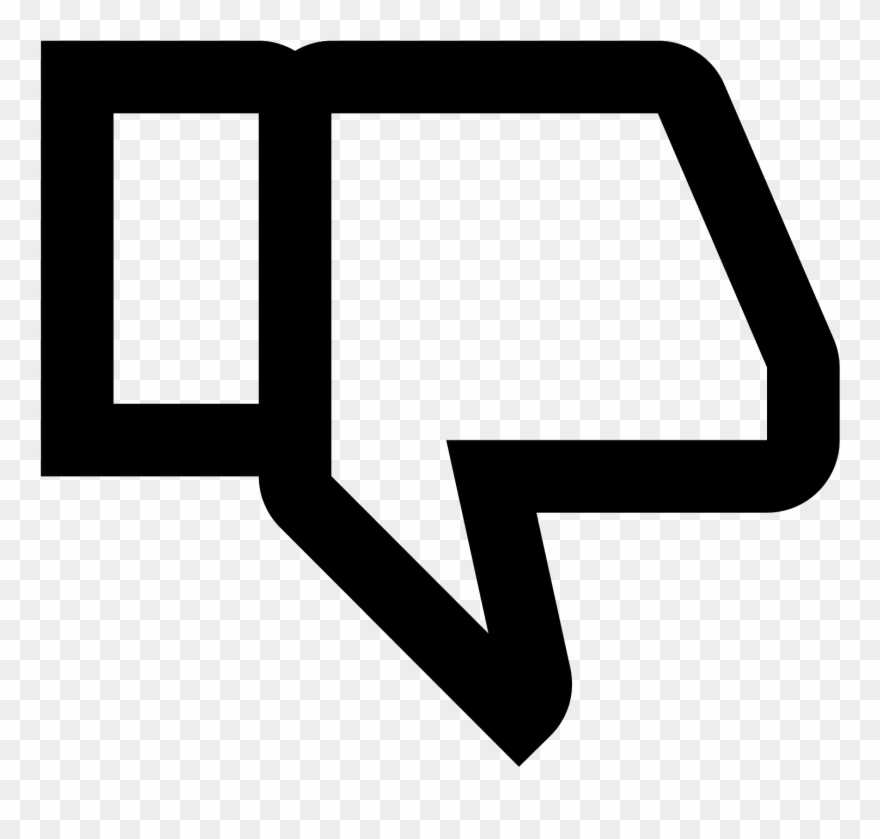 Thumbs Down Icon Clipart