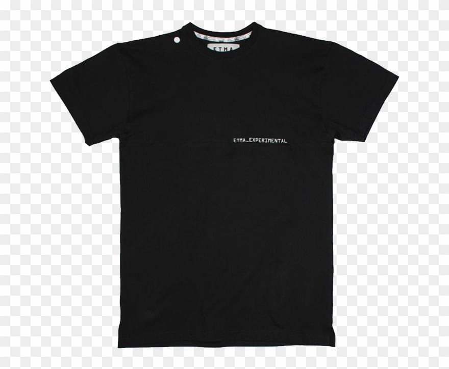 Etma Black Tee 2 - Shirt Clipart