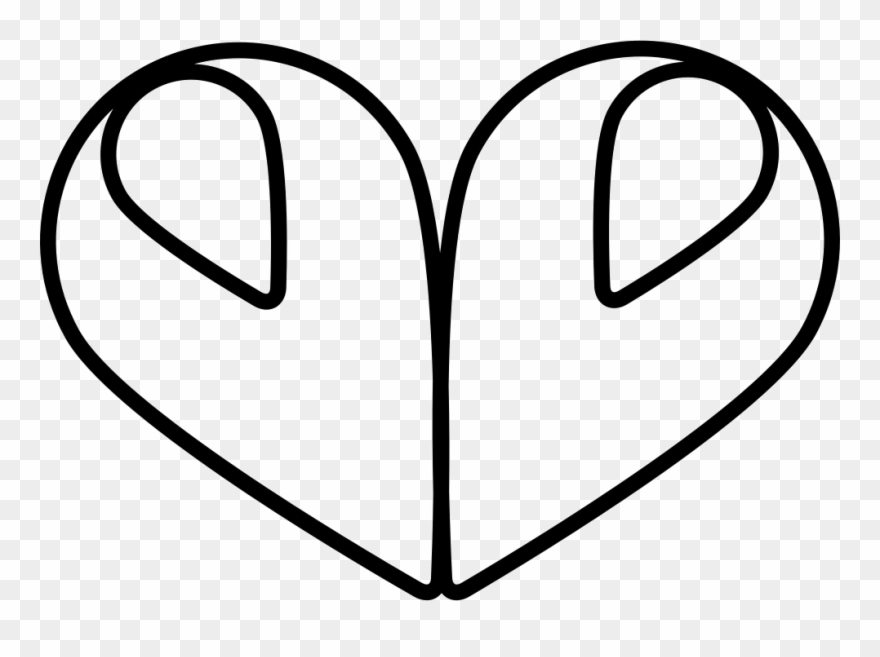 Heart Made With Petals Comments - Petal Clipart