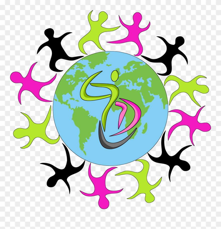 2018 Recital Program - Walking Around The World Clipart - Png Download