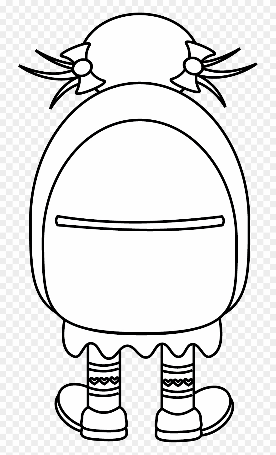 Explore Girl Backpacks, Digital Stamps, And More - Backpack Clipart