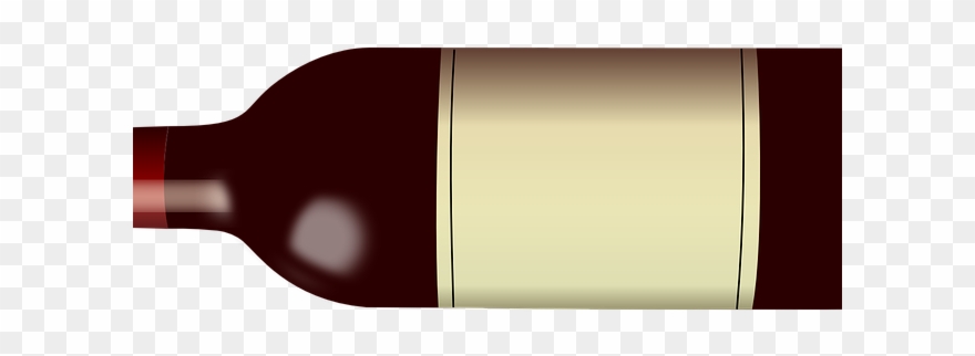 Wine Bottle Clipart - Glass Bottle - Png Download