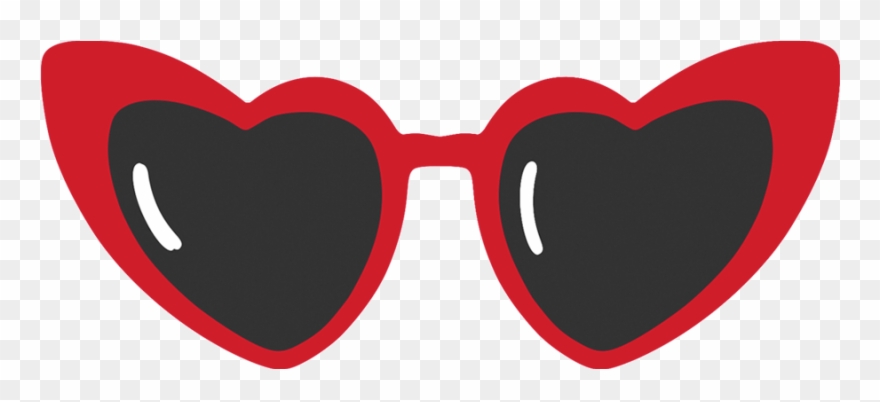 Heart Clipart Sunglasses - Sunglasses - Png Download