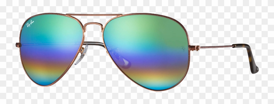 Ray Ban Aviator Mineral Flash Lenses Large Bronze Green - Oculos Ray Ban Rb 3029 Clipart
