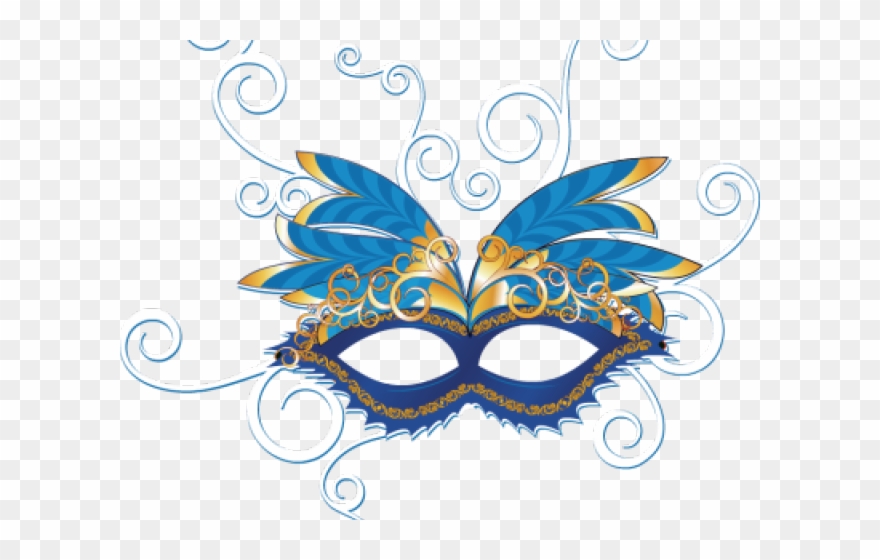 Masquerade Clipart New Orleans Mask - Png Download