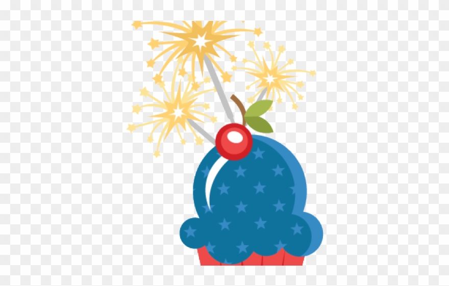 Cupcake Clipart July 4th - Png Download