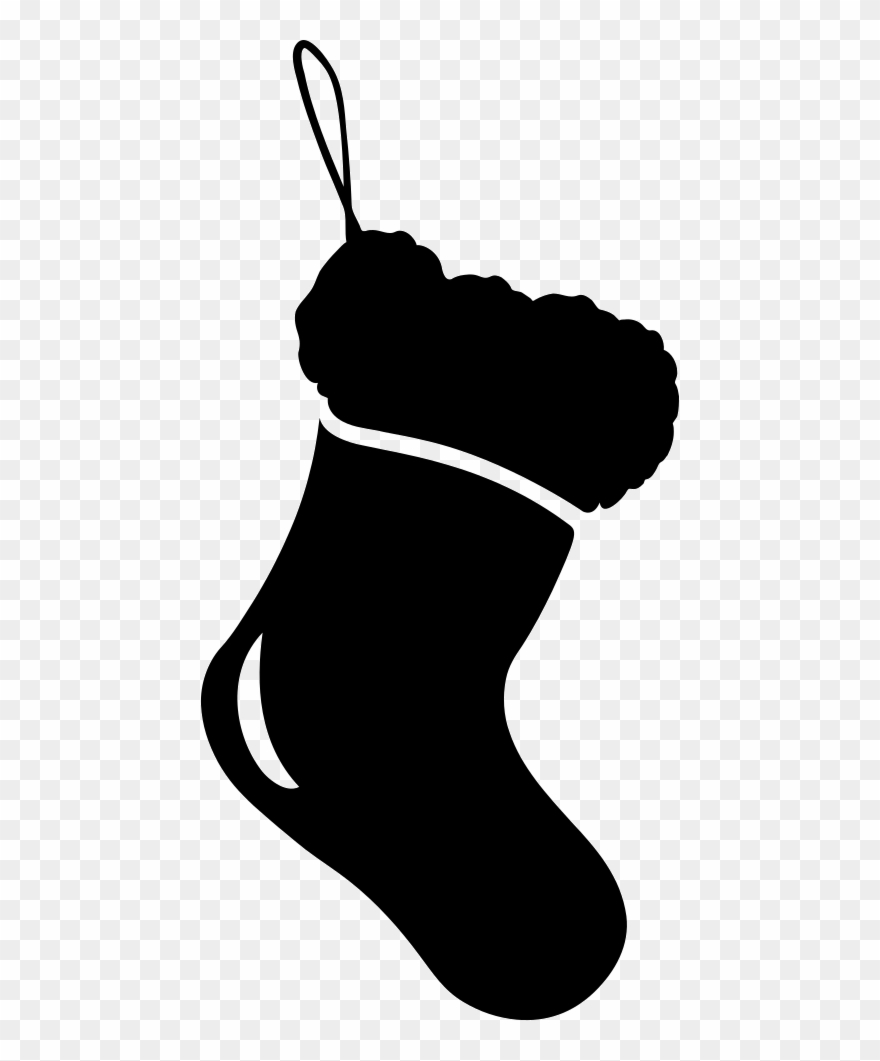 Christmas Sock Comments - Icon Clipart