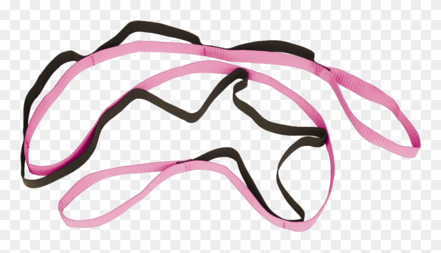 Gentle, Prolonged Stretches Are Simplified With The - Resistance Band Clipart