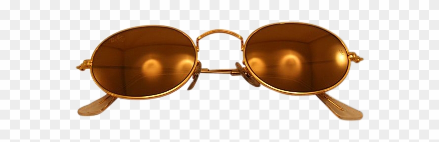Very Cool Vintage Ray Ban &quot - Very Cool Vintage Ray Ban "diamond Hard" 24k Gold Electroplate Clipart