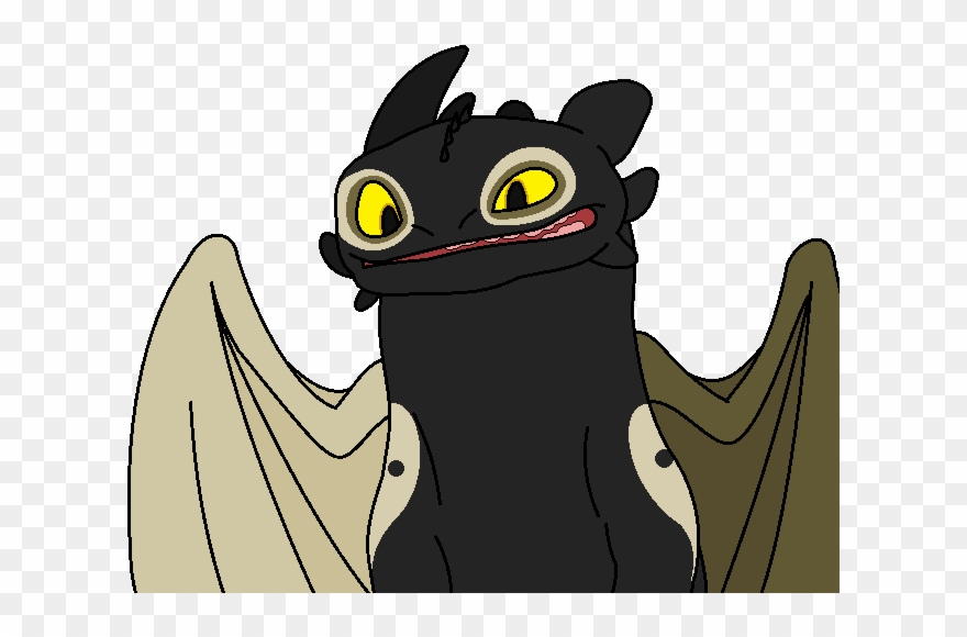 Despite Her Dark Look, She's A Fun Loving Dragon Who - How To Train Your Dragon Clipart