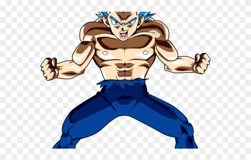 Dragon Ball Z Clipart Vegeta - Vegeta Blue Png Transparent Png