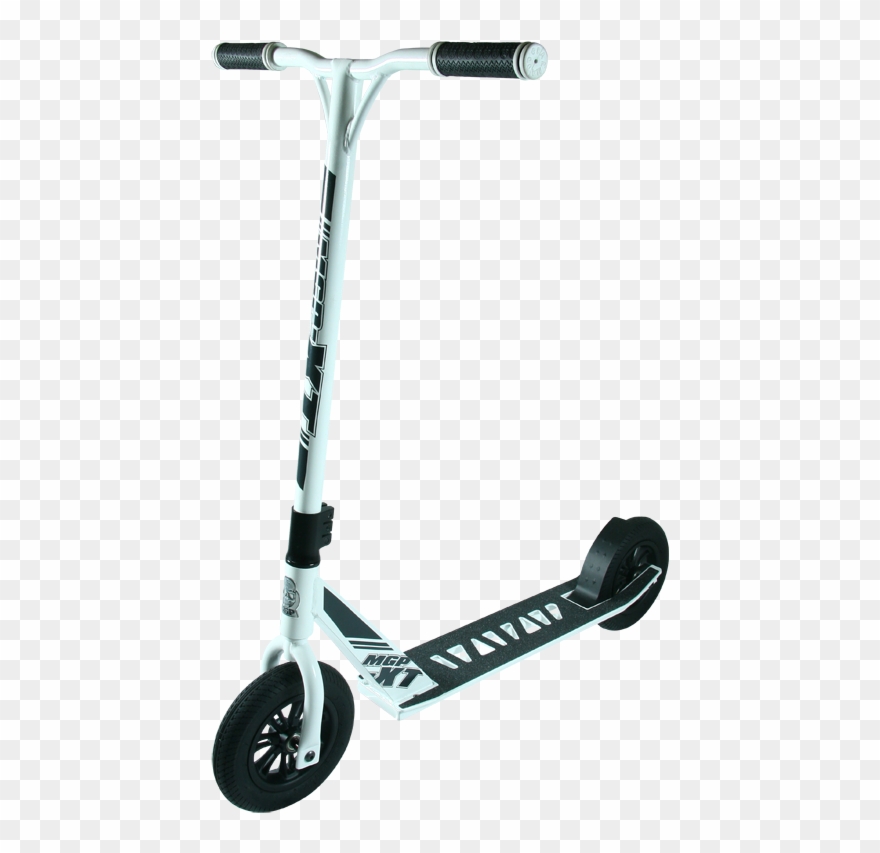 Glowing - Madd Gear (mgp) Xt X-treme Terrain Scooter - White Clipart
