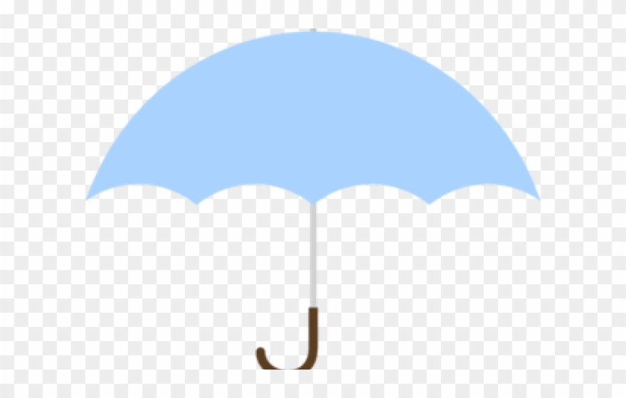 Umbrella Clipart Baby Elephant - Blue Umbrella Clip Art - Png Download