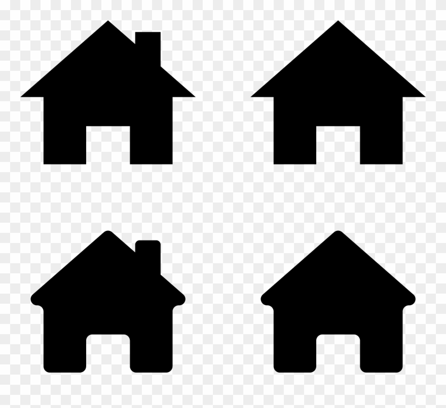 Civil And Local Government - Community House Icon Clipart