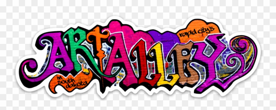 Art Alley Sticker Clipart