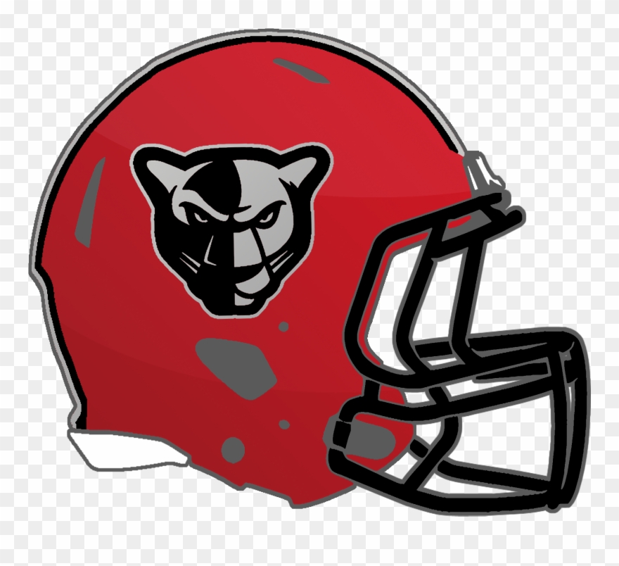 Mississippi High School Helmets A Petal Panthers - Miss State Football Helmet Clipart