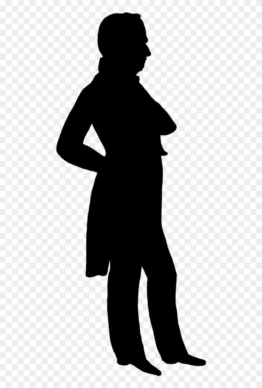 Clipart Of Victorian, Gentleman And Silhouette Of - Logo Scuola Di Ballo - Png Download