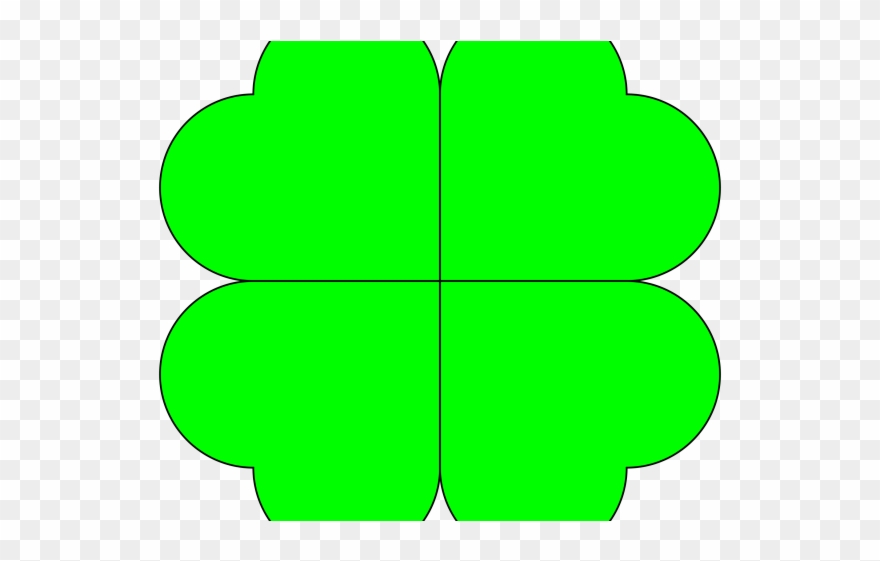 Rare Clipart Four Leaf Clover - Four-leaf Clover - Png Download