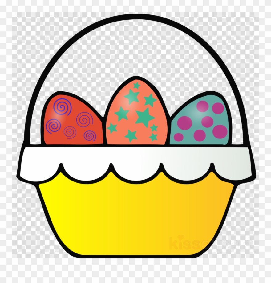 Easter Basket Clipart Basket Clip Art - Yin Yang Tattoo - Png Download
