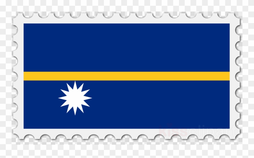 Nauru Flag Clipart Flag Of Nauru - Valley Forge Nauru Flag - Png Download