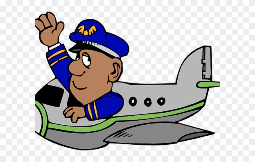 Airplanes Clipart - Pilot Clip Art - Png Download