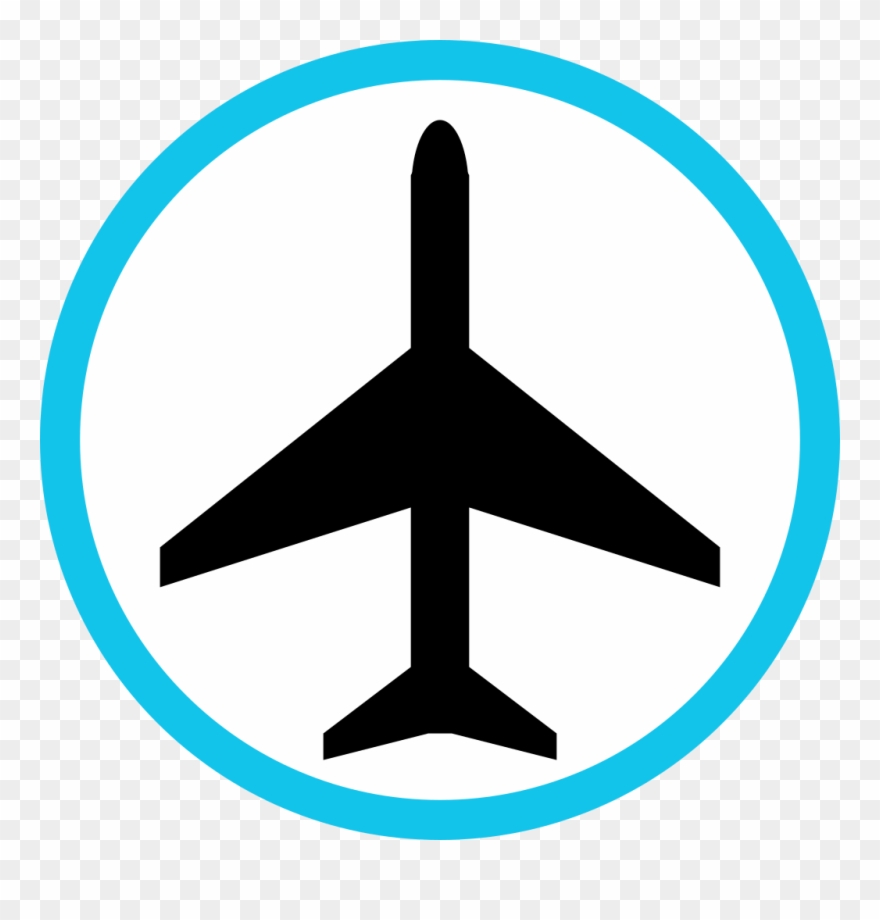 File Aircraft Plan Black - Vector Graphics Clipart