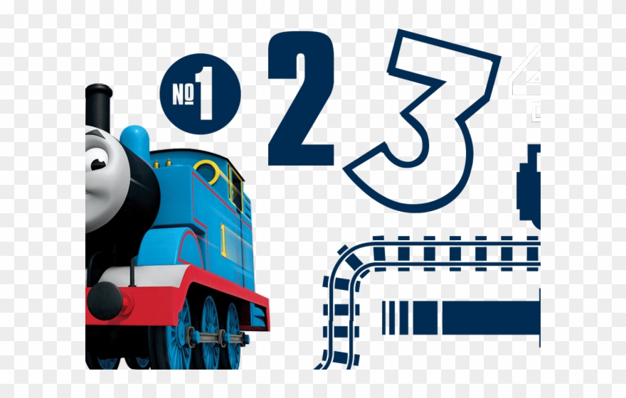 Thomas The Tank Engine Clipart Train Carriage - Thomas The Tank Engine 3rd Birthday Card - Png Download