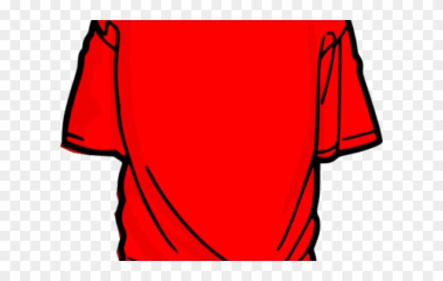 Shirt Clipart Cartoon - Transparent T Shirt Clip Art - Png Download