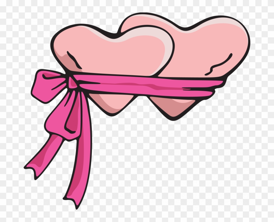 Valentines Border Clipart Free - Valentines Day Pink Png Transparent Png